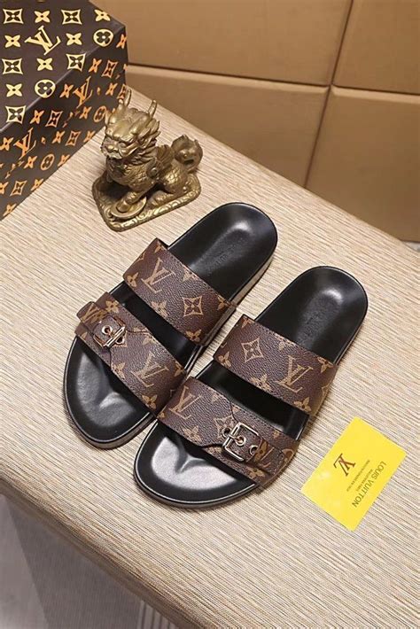 louis vuitton birkenstocks men|louis vuitton slip on sandals.